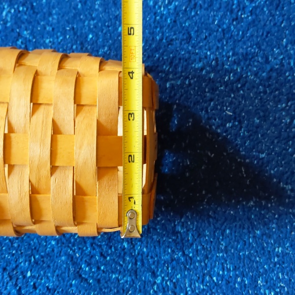 1998 Longaberger Basket, 4x6, authentic/ signed vintage/ stamped/ spoon/ Y2K - Picture 6 of 8